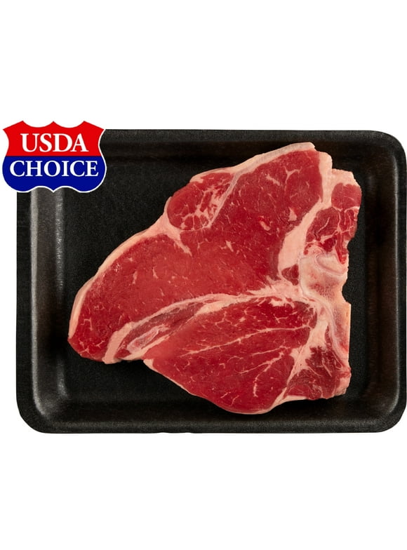 Beef Choice Angus Porterhouse Steak Bone-In, 1.2 - 2.7 lb Tray
