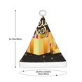 thumbnail image 3 of Haiem Happy New Year 2025 C Pattern Santa Hat Confortable Velvet Christmas Hat for Christmas Party Favors Fit for Adults Men Women, 3 of 6
