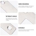thumbnail image 3 of 10 Pcs Supports d'Angle en Acier en Forme de T 80mm*80mm Connecteur de Plaque Fixe Feuille de Réparation, 3 of 7