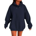 thumbnail image 7 of ZunFeo Hooded Fleece Sweatshirts for Women Warm Fall Winter Oversize Sweatshirts with Pockets Loose Cozy Long Sleeve Tops, 7 of 7