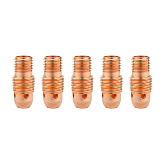 Standard Collet Body for TIG Welding Torches 9/20/25 - .020" (0.5mm) - Model: 13N25 - (5 PACK)