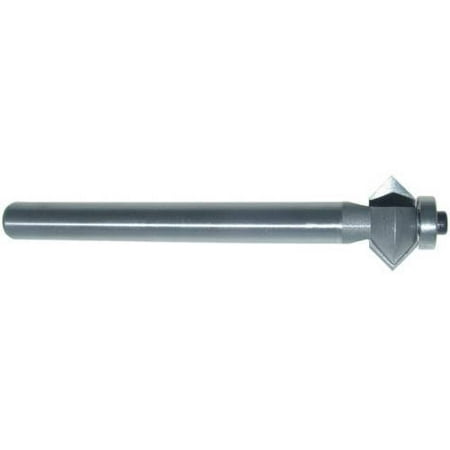 Magnate 753 Side V-Grooving Carbide Tipped Router Bit — 90 Degree; 1/2