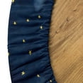 thumbnail image 5 of Ambesonne Sky Print Fitted Round Tablecloth, Night Time Pattern Stars, 40"- 44" Diameter, Navy Blue Pale Yellow, 5 of 5