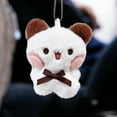 thumbnail image 2 of Stuffed Animal Keychain,Bubu and Dudu Bears Stuffed Animals with Chains Decorations, Cute Cartoon Figurine Keychain Decor for Backpacks, Desks, Home,Birthday Day Gifts(A), 2 of 5