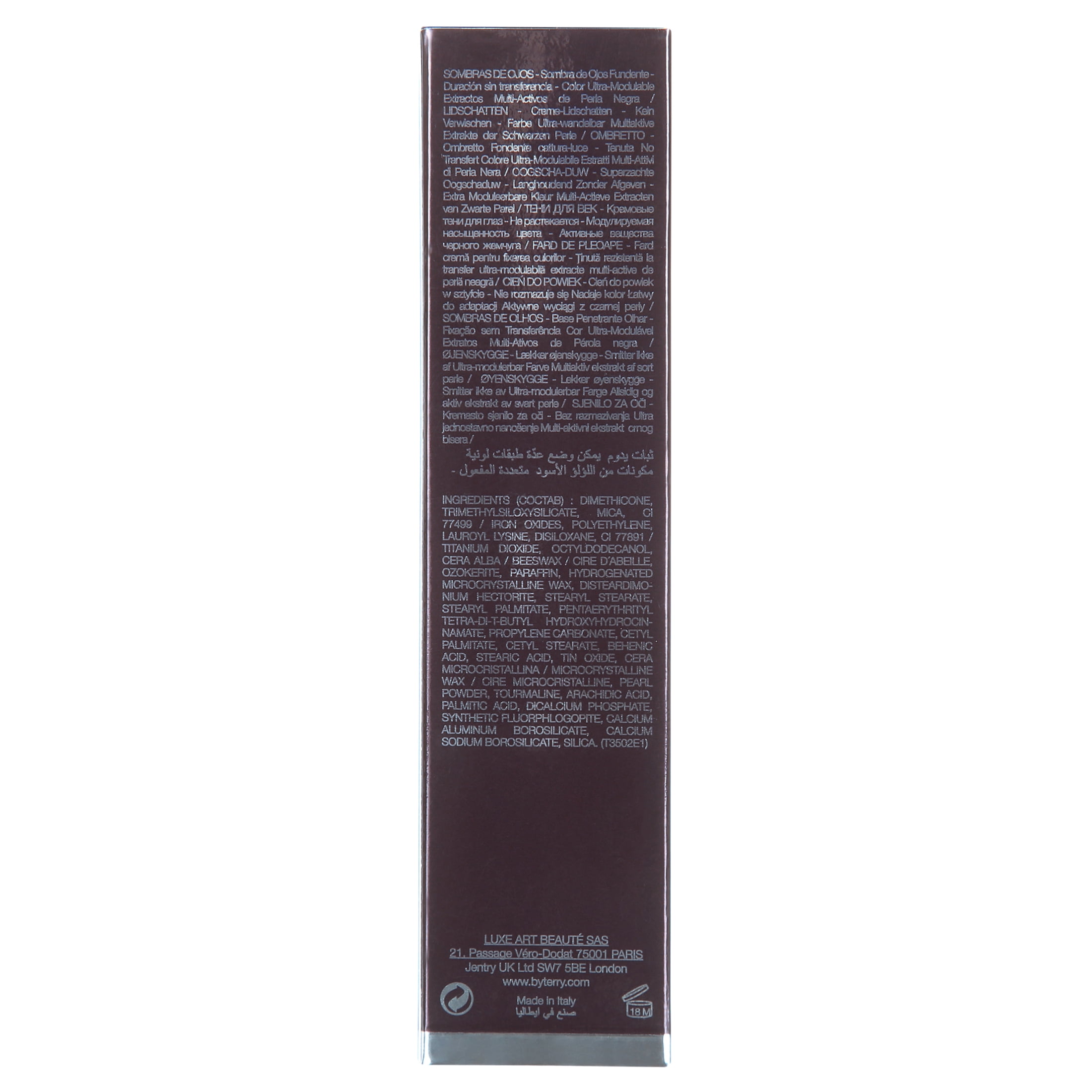 By Terry Ombre Blackstar Color-Fix Cream Eyeshadow - # 1 Black Pearl 0.058 oz Eyeshadow