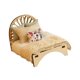 thumbnail image 3 of Accesorio de decoración de cama para casa de muñecas a escala 1/12, mobiliario para casa de muñecas, manualidades DIY madera, 3 of 9