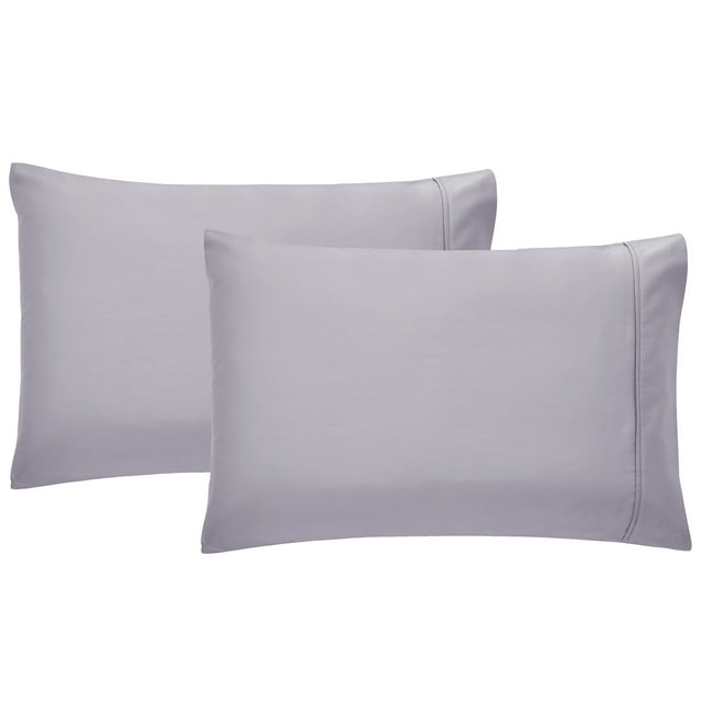 California Design Den 100% Cotton Pillowcases, Pillow Case Set of 2, Luxury 400 Thread Count Sateen Pillowcases, Match with Our 400 Thread Count Sheets