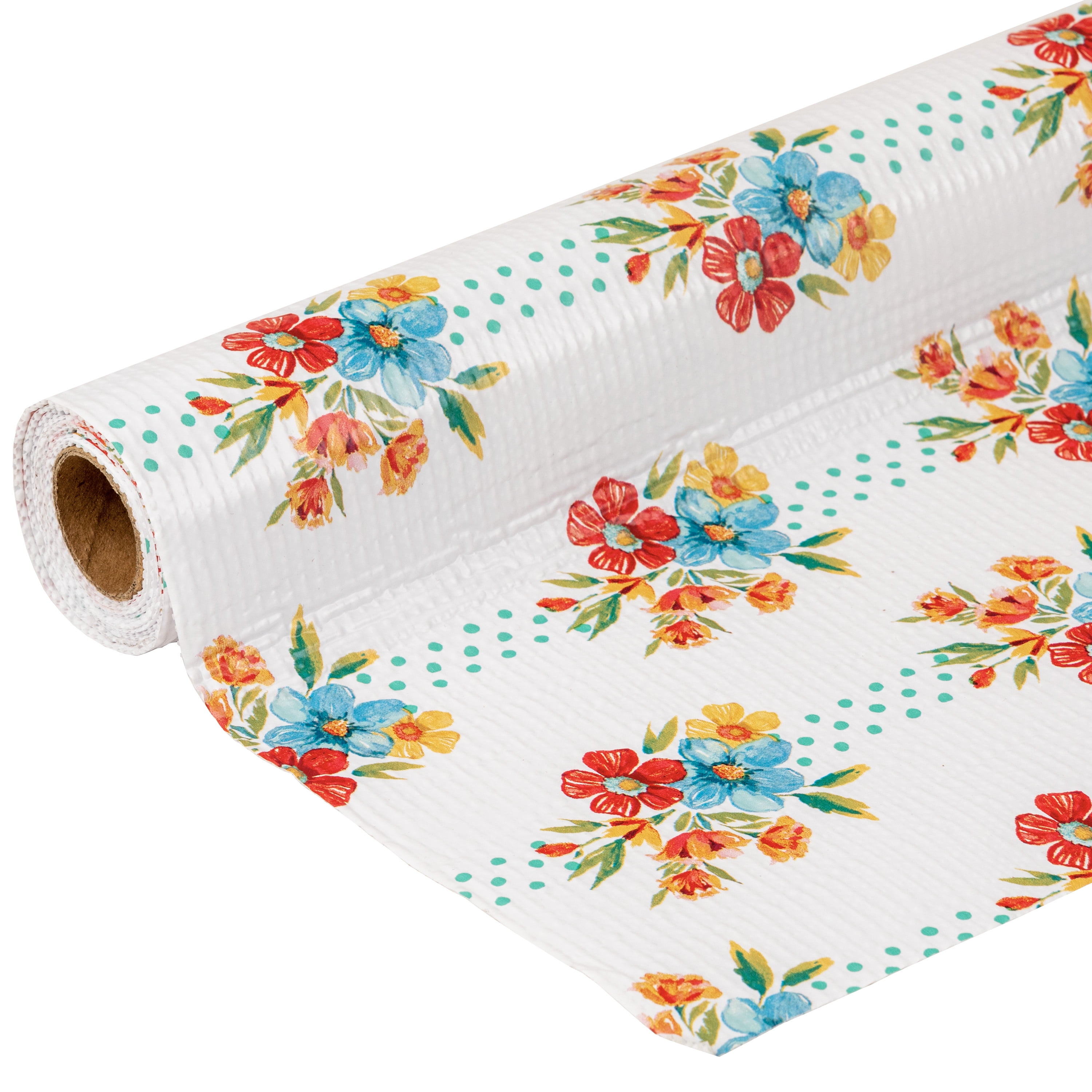 The Pioneer Woman SWEET ROSE Non-adhesive Shelf Liner 12” x 10 ft 