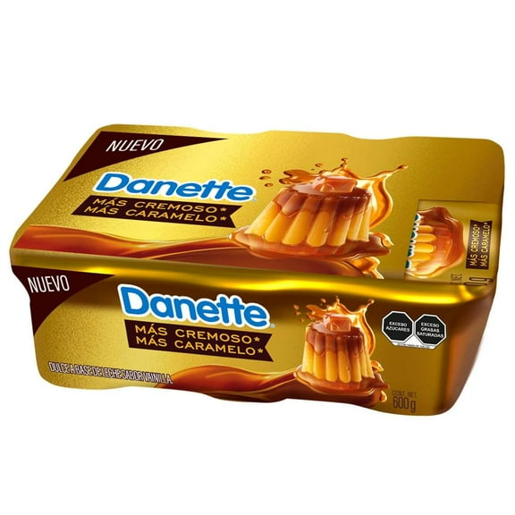 Flan Danone Danette caramelo cremoso 600 g