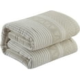 thumbnail image 3 of Nanshing Althea 6 Piece Contemporary Geometric Comforter Set, Beige, King, 3 of 6