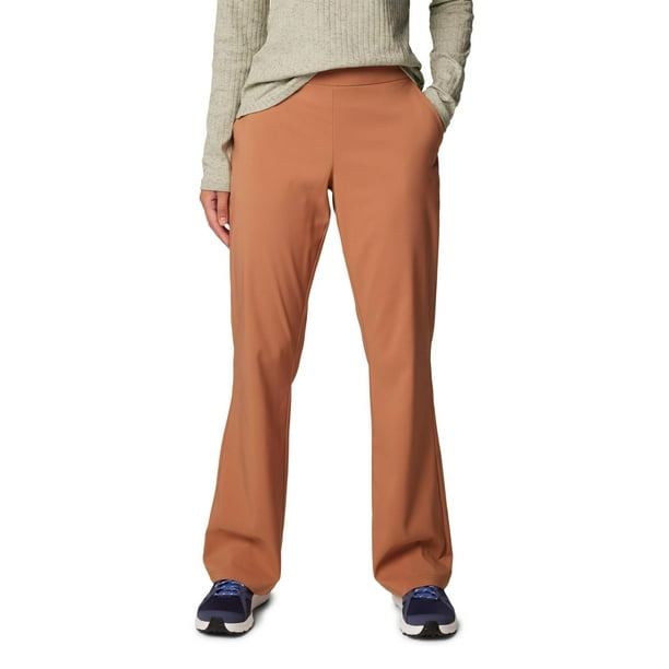 Pantalón Columbia Anytime Bootcut II para mujer Camel Brown XL