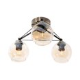 thumbnail image 2 of Lámpara de techo cobre vintage, 3 luces E27 60W, 2 of 5