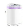 thumbnail image 2 of Hiroekza Colorful Cool Large Capacity Humidifier, USB Desktop Humidifier, Three Spray Modes,Auto Shut-Off For Car，Bedroom, Babies Room, Office, Home，Super Quiet, 2 of 8