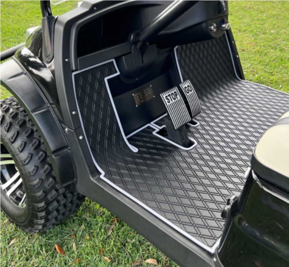Xtreme Mats Golf Cart Mat, Full Coverage Golf Cart Floor Liner