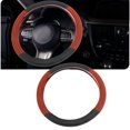 thumbnail image 3 of Universal Dual Color Empalmada De 15 Pulgadas De 15 Pulgadas Volante De Automóvil Mejor Decoración De Interiores De Agarre, 3 of 7