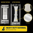 thumbnail image 3 of Seal Skin Heavy Duty 20x40 FT White Waterproof Tarp, 12 Mil Thick, UV & Tear Resistant, 3 of 8