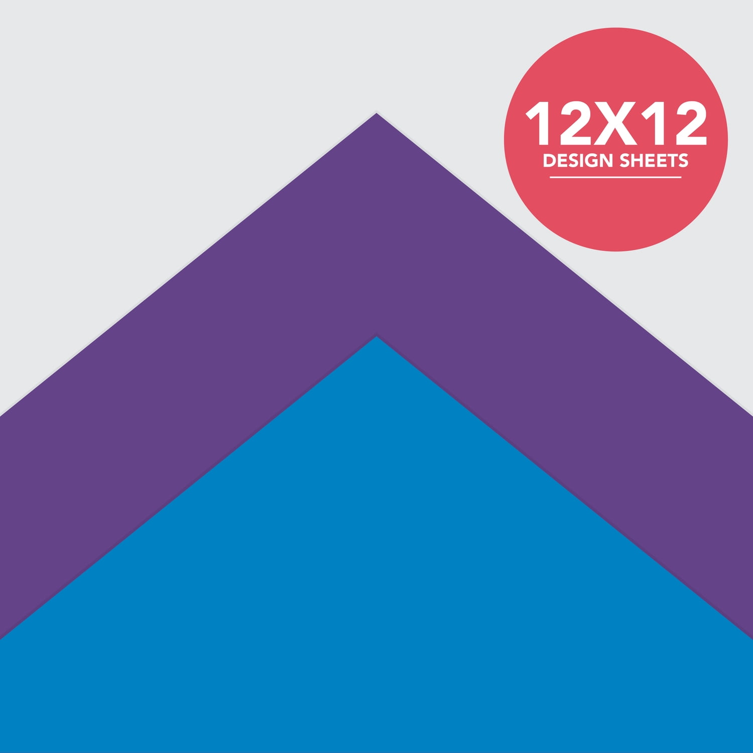 Roobee by Mara-Mi Primary Multicolor Cardstock, 12" x 12", 200GSM, 30 Count New
