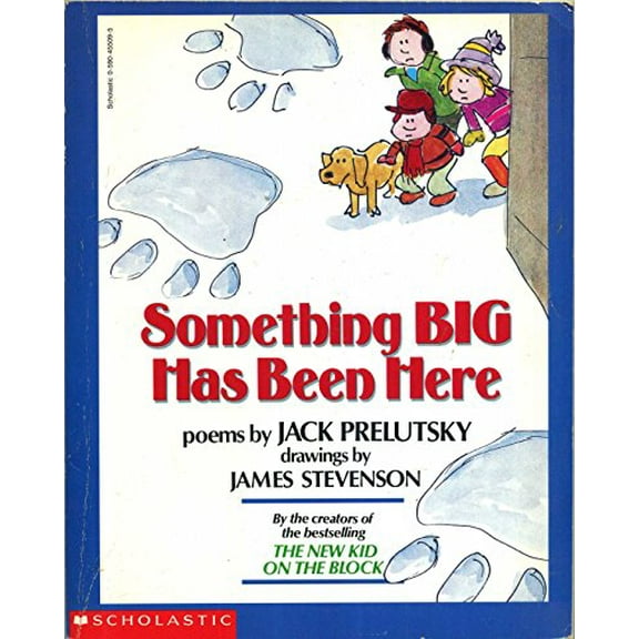 Pre-Owned Something Big Has Been Here Hardcover Jack Prelutsky