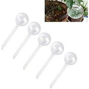 CosCosX 5 Pcs Automatic Watering Device Globes Vacation Houseplant Plant Pot Bulbs Garden Waterer Flower Water Drip Irrigationdevice Self Watering System