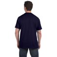 thumbnail image 2 of Hanes TAGLESS Men`s Pocket T-Shirt, M, Navy, 2 of 5