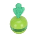 thumbnail image 4 of Perro Alimentador Lento Juguete Seguridad Aliviar La Ansiedad Rechinar Los Dientes Interactivo Tratar Dispensar Rompecabezas Juguetes para Mascotas Perros Verde, 4 of 5