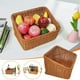 thumbnail image 1 of XWSHYW Cestas Cesta Grande Tejida para Frutas de Picnic., 1 of 6