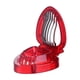 thumbnail image 2 of Cuchillo para cortar fresas rojo | Hoja de acero inoxidable | Cortadora de frutas para pasteles, pan, platos de frutas, ensaladas | Empuñadura ergonómica antideslizante | Versátil para frutos rojos, 2 of 7