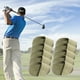 thumbnail image 2 of Golf Iron Head Covers Set Protector ligero portátil PU Golf Head Covers Grande kusrkot Fundas para cabezas de golf, 2 of 8