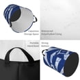 thumbnail image 6 of DouZhe Waterproof Collapsible Large Laundry Baskets, Retro Game Controller Prints Circular Hamper with Handles, 6 of 7