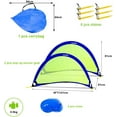 Poray Soccer Goal for Kid Easyup Set of Two Portable 4FT Soccer Net