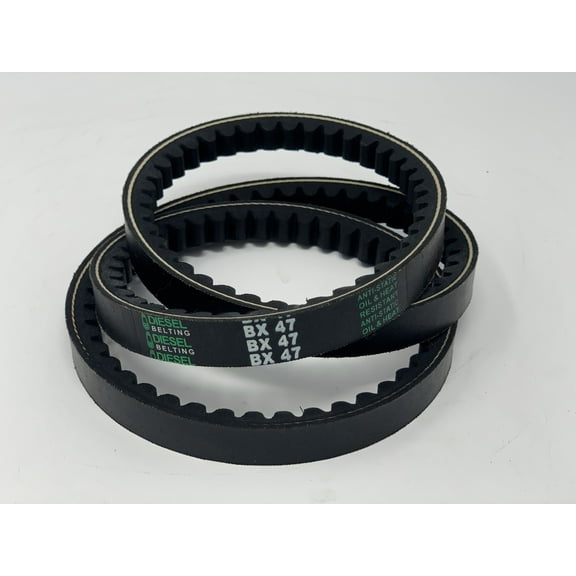 BX47 Classic Cogged V-Belt 21/32 x 50in Outside Circumference