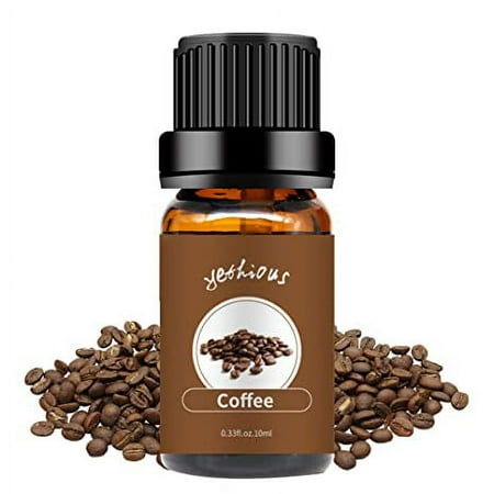 Yethious Coffee Essential Oil 100% Pure, Undiluted, Natural, Aromatherapy 10ml
