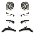 thumbnail image 1 of Transit Auto Front Wheel Bearing Lower Control Arm with Ball Joint Outer Tie Rod End Sway Bar Stabilizer Link Kit (8Pc) for Car 2004-2010 Toyota Sienna - Left Right Side (Driver Passenger) K77-101961, 1 of 10