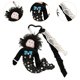 thumbnail image 5 of Llavero de muñeca de sirena con lentejuelas, colgante para bolso, billetera, llaves de coche, regalo de Año Nuevo Negro, 5 of 7