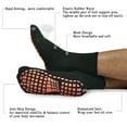 thumbnail image 5 of Men Non Slip Sticky Grips Socks 3 Pairs Tile Wood Floors Anti-Skid Workout Yoga Pilates Hospital Slipper Socks, 5 of 6