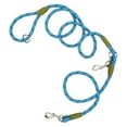 thumbnail image 1 of Yinanstore Sturdy Dog Leash Rope Hands Polyester Double Ended No Pull Strong Slip Rope for Running Training Pet Dogs Large Medium Small Dog Blue, 1 of 2