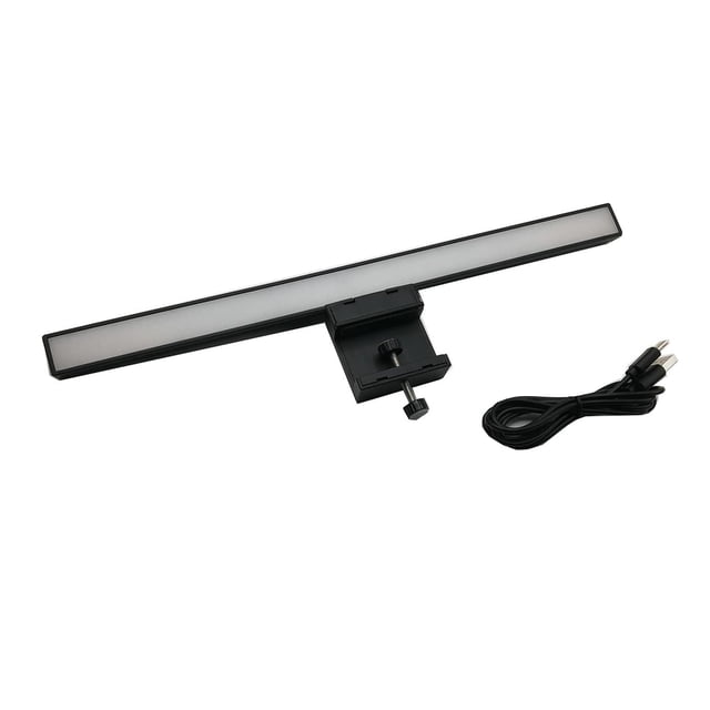 stanreset Lampe Suspendue LED Dimmable pour Écran d'Ordinateur 3 Modes Lampe de Table Réglable Éclairage Lecture Outils Bureaux Dortoir