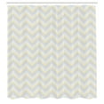 thumbnail image 3 of Ambesonne Grey Shower Curtain, Vintage Chevron, 69"Wx75"L, Yellow Grey, 3 of 5