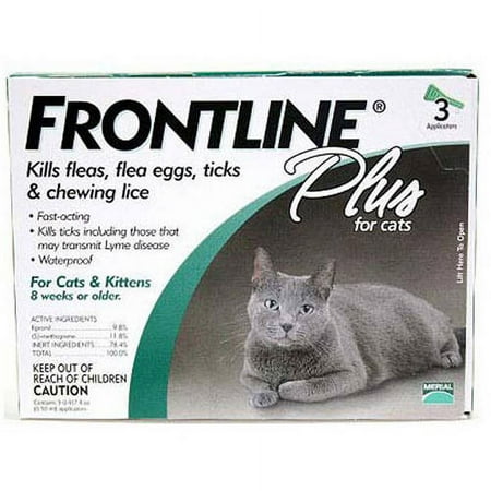 Frontline Flea Control Plus for All Cats And Kittens 3 Month Supply