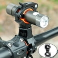 thumbnail image 4 of Flashlight Holder, 360 Degree Rotion Bike LED Light Flashlight Black, 4 of 8