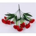 thumbnail image 3 of Leke 1Pc Artificial Flower Multiple Colour Carnation Begonia Artificial Flowers Plastic Fake Plants Home Party Wedding Decoration, 3 of 9