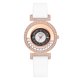 thumbnail image 3 of Pulseras para mujer, regalos para mujer LINJIE Reloj de cuarzo de moda para mujer Reloj con correa de cuero Reloj analógico Conjunto Reloj de aleación, 3 of 5