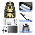 thumbnail image 4 of Balery Gold Spider On The Web Mochila para Mujeres y Hombres, Mochila Ligera Casual para Viajes, Mochila Clásica Básica para la Universidad, 4 of 6