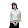 thumbnail image 4 of Otoño e invierno nuevo estilo chino niña joven estilo nacional hebilla cheongsam de dos piezas niña diaria estilo étnico chaleco de felpa, 4 of 4