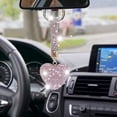 thumbnail image 6 of Cute Keychains, Keychain for Car Keys, Creative Rhinestone Heart-shaped Keychain is A Perfect Gifts for Women, Gorgeous and Shiny Purse Accessories will Make You Full of Vitality, Blue, 6 of 7