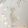 thumbnail image 2 of Christmas Hanging Angel Doll Pendant Glitter Bell Angel Ornaments Party Decor, 2 of 7