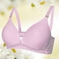 thumbnail image 2 of One opening Women Nursing Bra Front Buckles Maternity Breastfeeding Pregnant Underwear Bras, 2 of 2