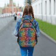 thumbnail image 6 of FORMRS Kids School Backpack Elementary Student Unisex Travel Bookbag with Reflective Stripes, Colorful Dragon Scales Pattern, 6 of 7
