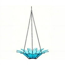 Couronne Co. COURM34920009 12 inch Daisy Birdbath Aqua