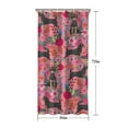 thumbnail image 5 of Chihuahua and Flower Florals Shower Curtain 36"x72" ,Bathroom Decorative Shower Curtains Set with 12 Hooks,Modern Waterproof Washable Shower Curtain, 5 of 6
